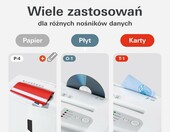 Niszczarka biurowa do 10 HSM ShredStar X10 (stan nowy) – zdjęcie 3