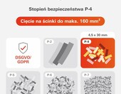 Niszczarka biurowa do 10 HSM ShredStar X10 (stan nowy) – zdjęcie 4