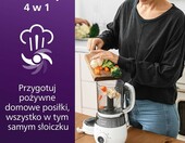 Philips Avent Blender Parowar SCF883/01 – gotowanie i miksowanie posiłków dla dzieci – zdjęcie 2