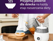 Philips Avent Blender Parowar SCF883/01 – gotowanie i miksowanie posiłków dla dzieci – zdjęcie 4