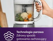 Philips Avent Blender Parowar SCF883/01 – gotowanie i miksowanie posiłków dla dzieci – zdjęcie 5