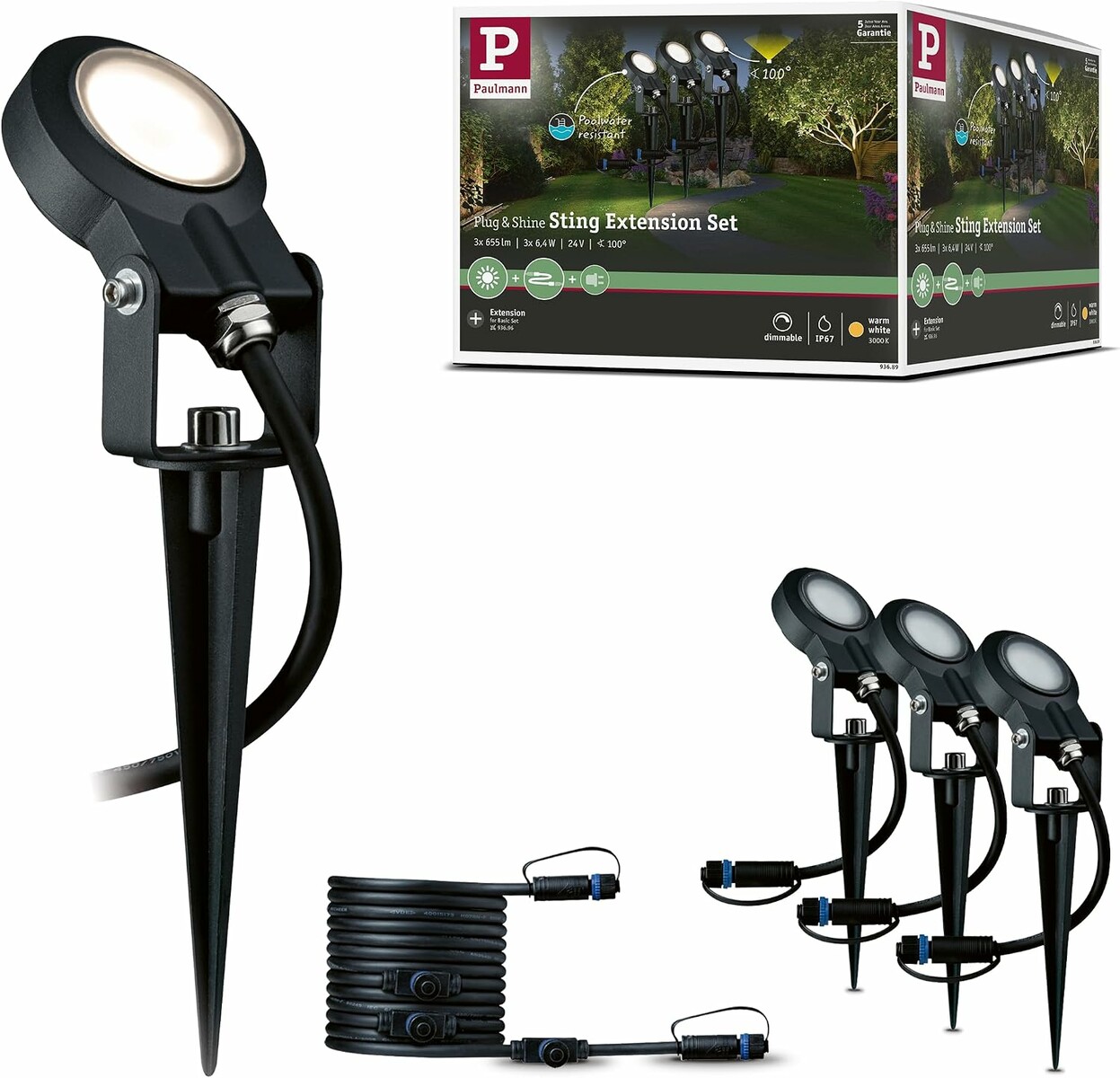 Plug & Shine Sting Paulmann – stan: nowy