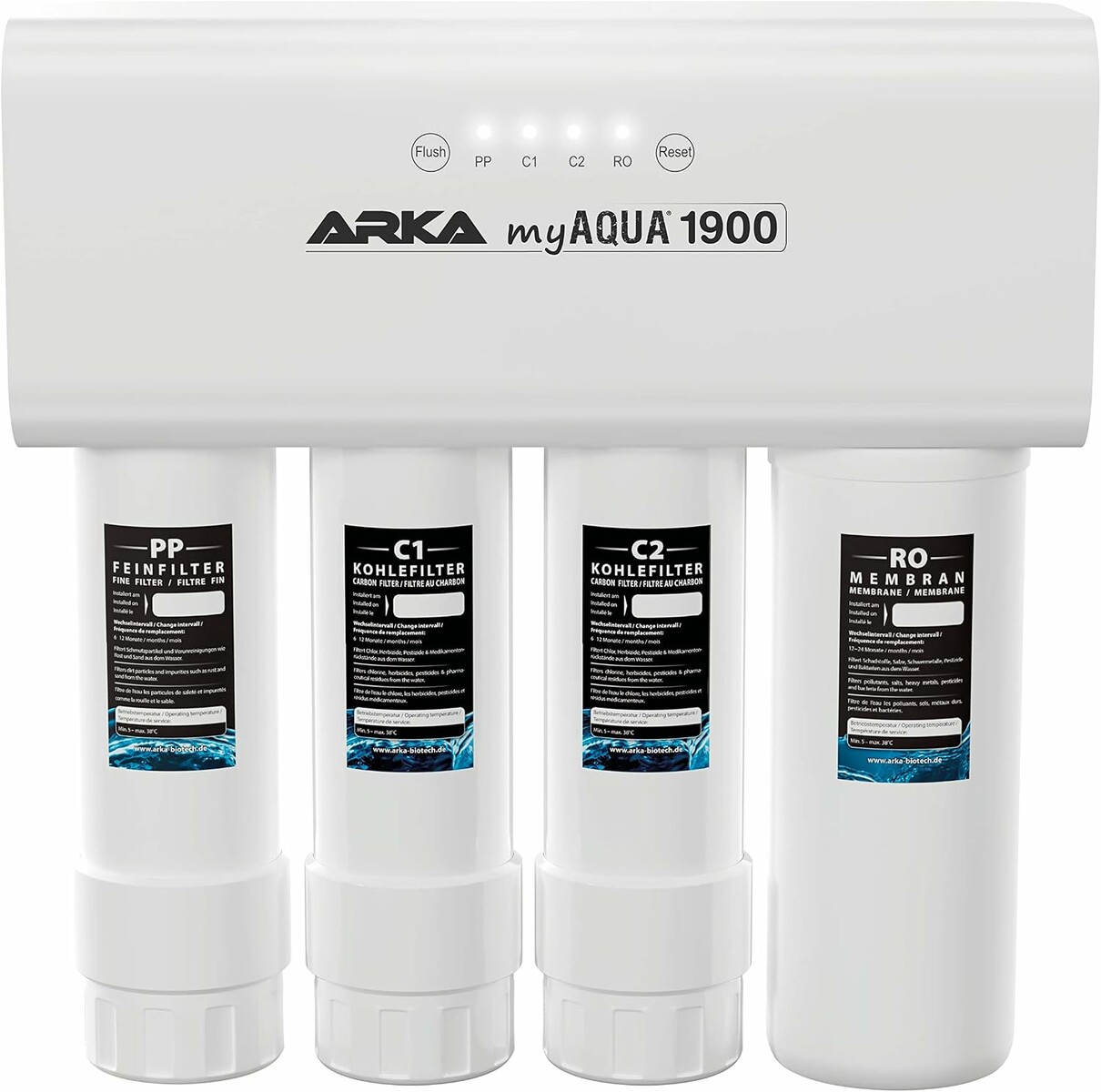 ARKA myAQUA 1900 – system odwróconej osmozy do wody, 1900 l/dobę