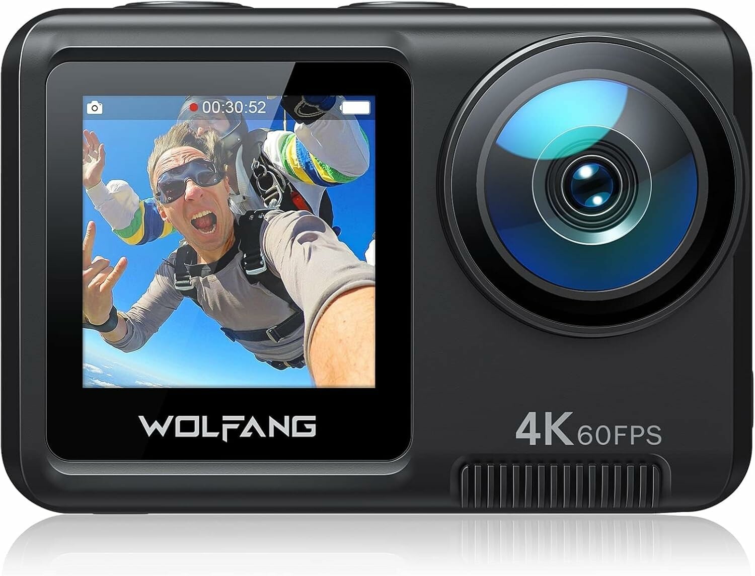 Kamera akcji 4K 60FPS WOLFANG GA420 (stan nowy)
