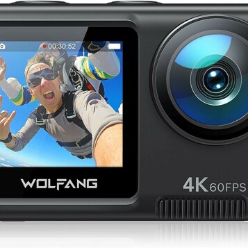 Kamera akcji 4K 60FPS WOLFANG GA420 (stan nowy)