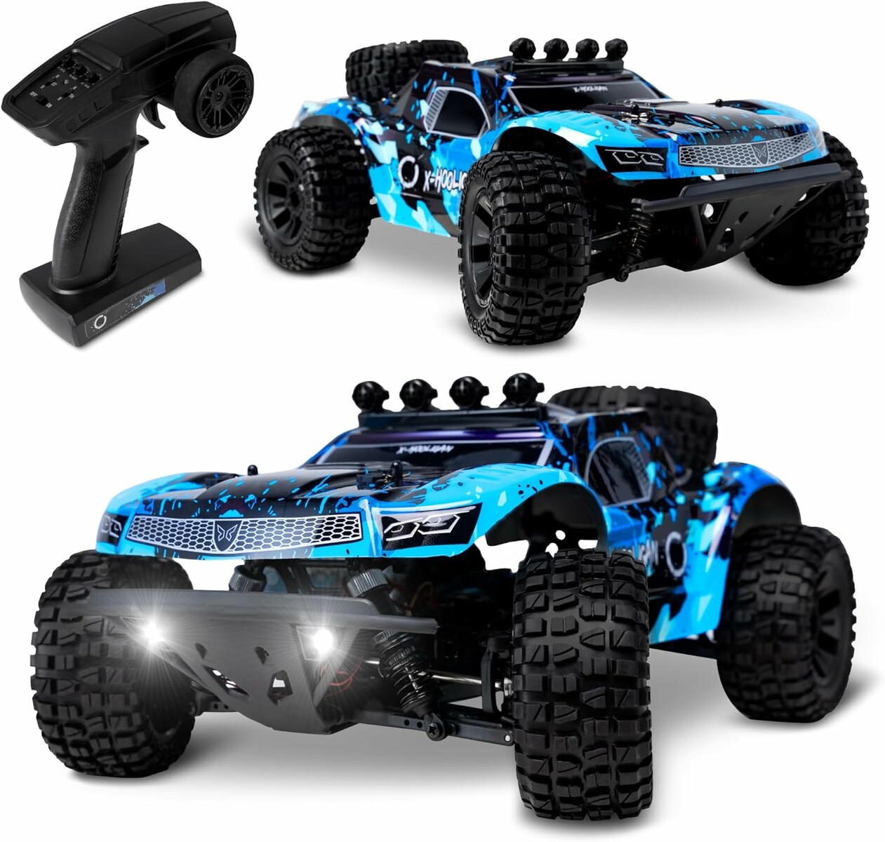 Overmax X-Hooligan – duży samochód RC 1:10, 35 km/h, 4WD, LED