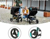 Wózek spacerowy Kinderkraft Grande Plus (stan nowy) – zdjęcie 5