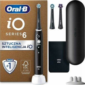 Elektryczna szczoteczka do zębów z etui Oral-B (stan nowy)