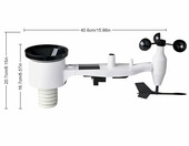 Stacja pogodowa 7 w 1 ECOWITT WS2910 (stan nowy) – zdjęcie 4