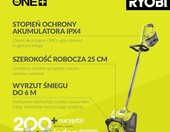 Odśnieżarka akumulatorowa Ryobi RY18ST25A 18V (stan nowy) – zdjęcie 2