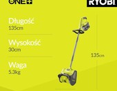 Odśnieżarka akumulatorowa Ryobi RY18ST25A 18V (stan nowy) – zdjęcie 3