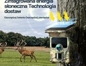 Fotopułapka solarna 4K WiFi WOLFANG WT03 (stan nowy) – zdjęcie 3