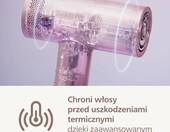 Philips Suszarka do włosów seria 8000 BHD837/10 – 1400 W, Rose Champagne – zdjęcie 2