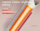 TYMO Curlpro Plus HC509G – automatyczna lokówka 25 mm do długich włosów, złota – zdjęcie 3