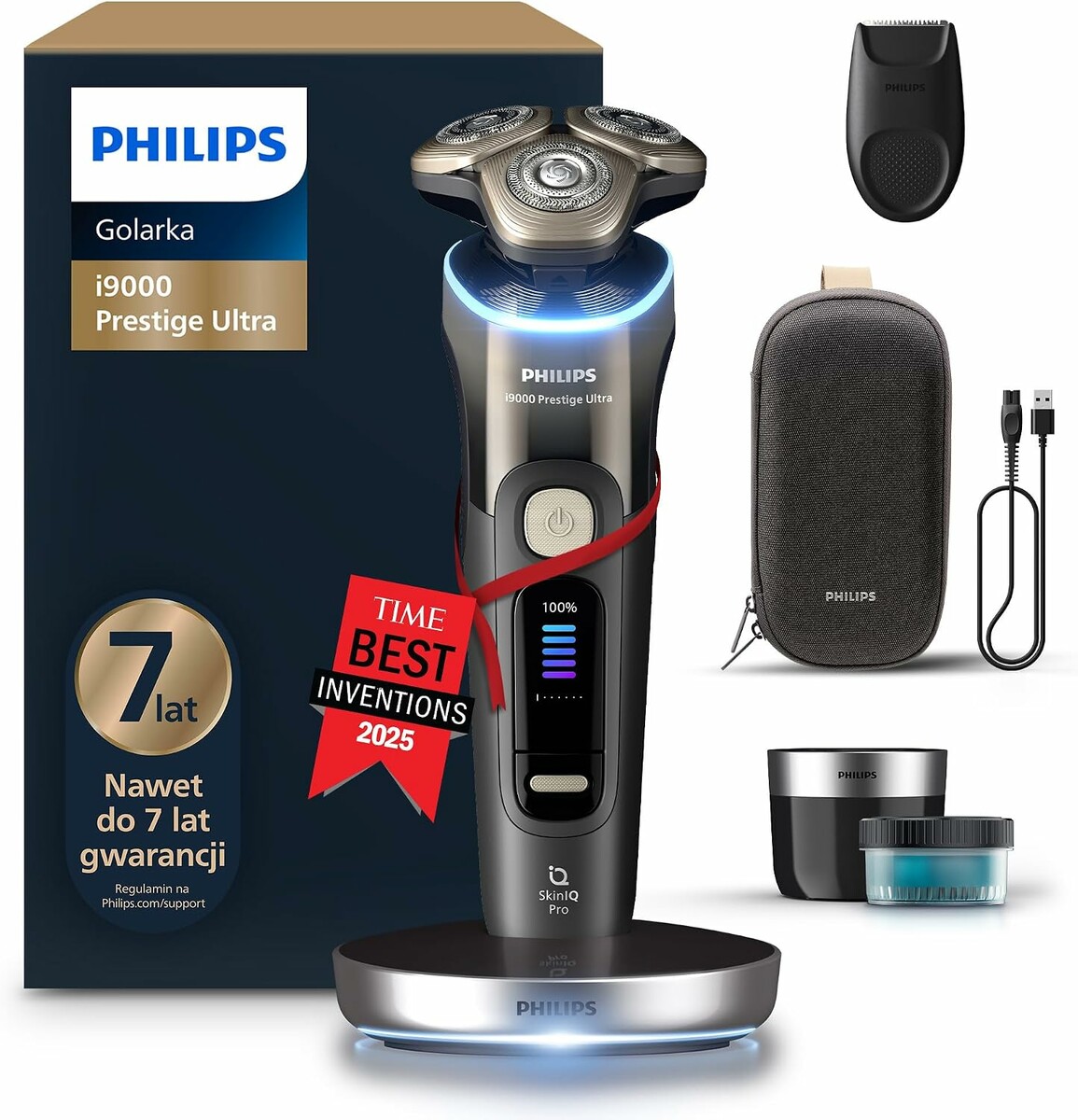 Golarka rotacyjna Philips Shaver i9000 (stan nowy)