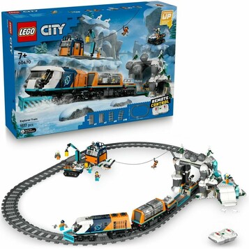 LEGO City Ekspres polarny arktycznych odkrywców 60470 – pociąg RC