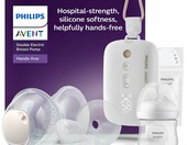 Avent laktator elektryczny podwójny Philips (stan nowy) – zdjęcie 1