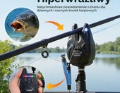 Komplet sygnalizatorów brań 4+1 Hirisi (stan nowy) – zdjęcie 3