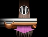Dyson Airstrait HT01 – prostownica powietrzem, ceramiczny róż/różane złoto – zdjęcie 4