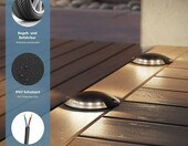 Lampy najazdowe ledscom.de RUNDA 12x LED (stan nowy) – zdjęcie 2