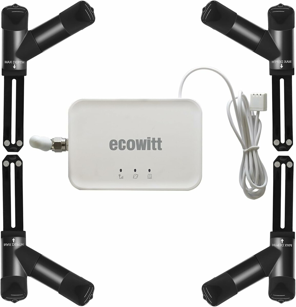 4 czujniki wilgotności gleby 3 ECOWITT WH52 (stan nowy)