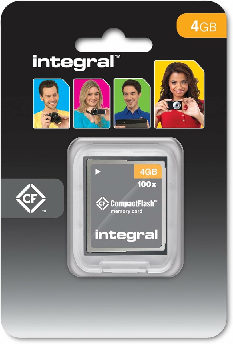Karta pamięci CF Integral CompactFlash 4 GB (stan nowy)