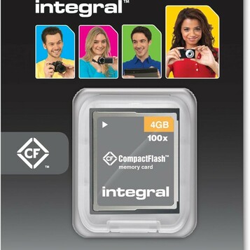 Karta pamięci CF Integral CompactFlash 4 GB (stan nowy)