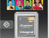 Karta pamięci CF Integral CompactFlash 4 GB (stan nowy) – zdjęcie 1
