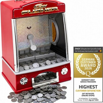 Domowy automat Goods+Gadgets Coin Pusher (stan nowy)