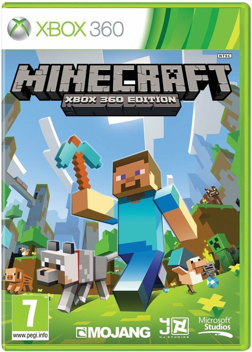 Gra typu sandbox Minecraft na konsolę Xbox 360 – stan: nowy
