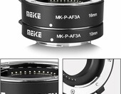 Pierścienie makro AF 10mm+16mm Meike MK-P-AF3A (stan nowy) – zdjęcie 2