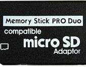 Adapter microSD na Memory Stick Pro Duo AMGUR (stan nowy) – zdjęcie 1
