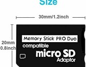 Adapter microSD na Memory Stick Pro Duo AMGUR (stan nowy) – zdjęcie 4