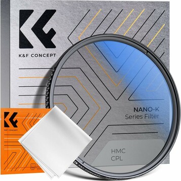 Filtr polaryzacyjny CPL 67 mm K&F Concept – stan: nowy