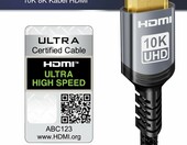 8K 60Hz Sniokco Kabel HDMI 2.1 48Gbps – stan: nowy – zdjęcie 2