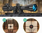 Luneta celownicza z podświetlanym Paike 3-9x40 (stan nowy) – zdjęcie 3
