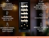 Chłodziarka do wina do zabudowy Klarstein (stan nowy) – zdjęcie 2