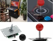 Joystick zręcznościowy 8-kierunkowy eMagTech (stan nowy) – zdjęcie 3