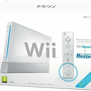 Konsola z Wii Sports Resort i Wii Nintendo Wii (stan nowy)