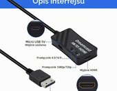 Do Sega Dreamcast Mcbazel Adapter HDMI, stan: nowy – zdjęcie 3