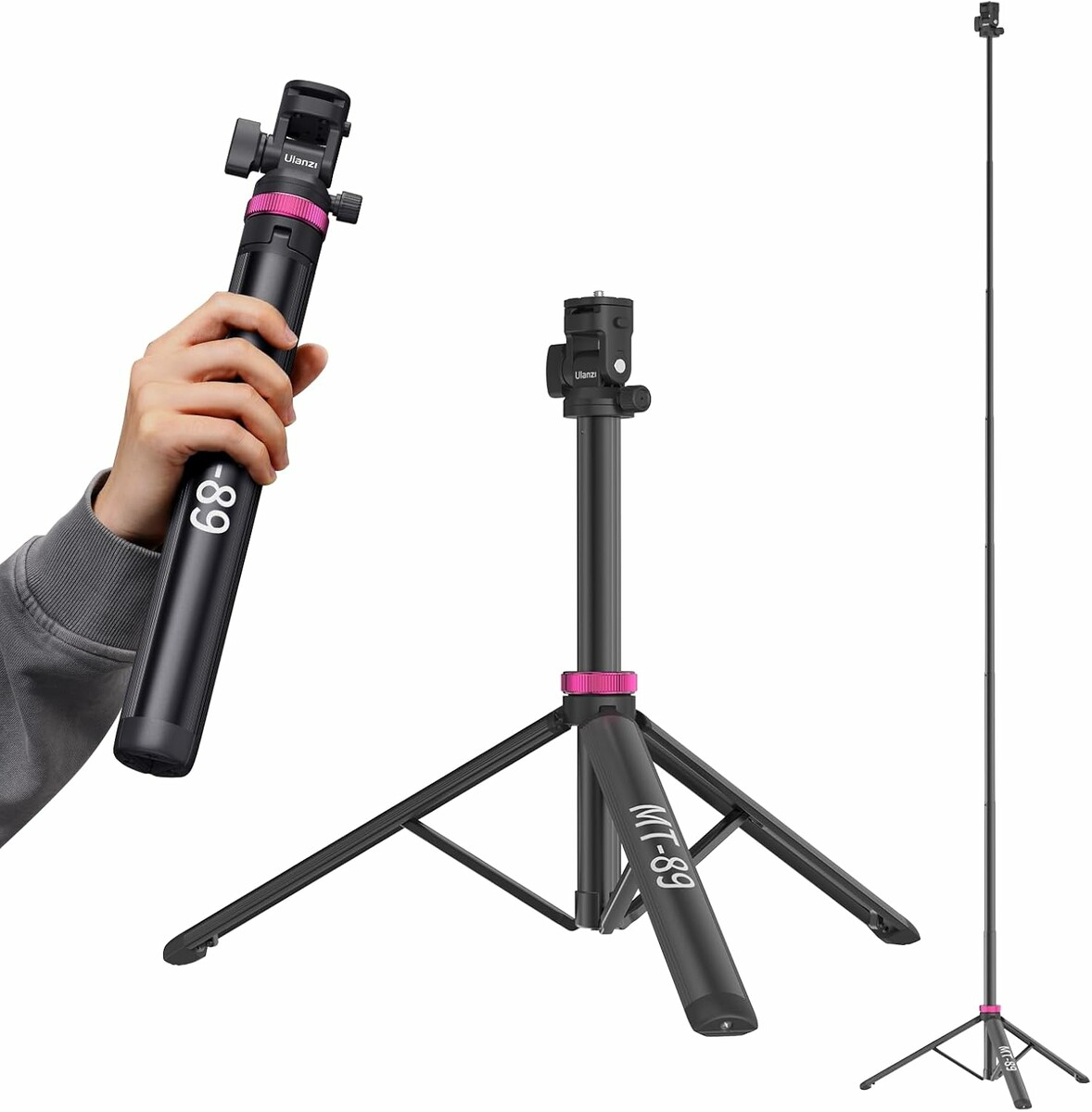 Statyw oświetleniowy 208 cm ULANZI MT-89 (stan nowy)