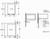 Kuchenka mikrofalowa Siemens iQ500 BF525LMB1 (stan nowy) – zdjęcie 4