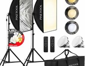 Cm z lampami LED 4800 lm Pixetool Zestaw 2x (stan nowy) – zdjęcie 1
