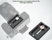 Szybkozłączka Arca Swiss 60mm UTEBIT PU-60 (stan nowy) – zdjęcie 3