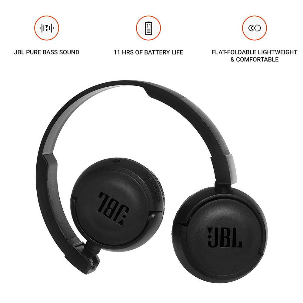 Słuchawki bezprzewodowe nauszne JBL by Harman T460BT