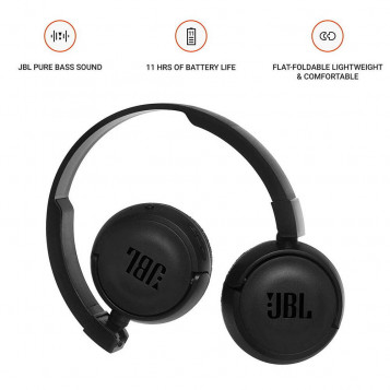 Słuchawki bezprzewodowe nauszne JBL by Harman T460BT