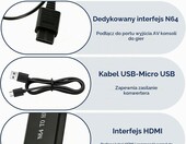 Adapter do nowoczesnych Xforevery Konwerter (stan nowy) – zdjęcie 3