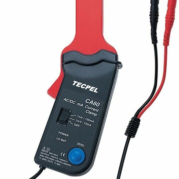 Przetwornik zaciskowy prądu AC/DC TECPEL CA-60 (stan nowy)