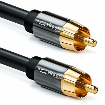 deleyCON 7,5m RCA – przewód do subwoofera (stan nowy)