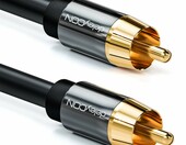 deleyCON 7,5m RCA – przewód do subwoofera (stan nowy) – zdjęcie 1